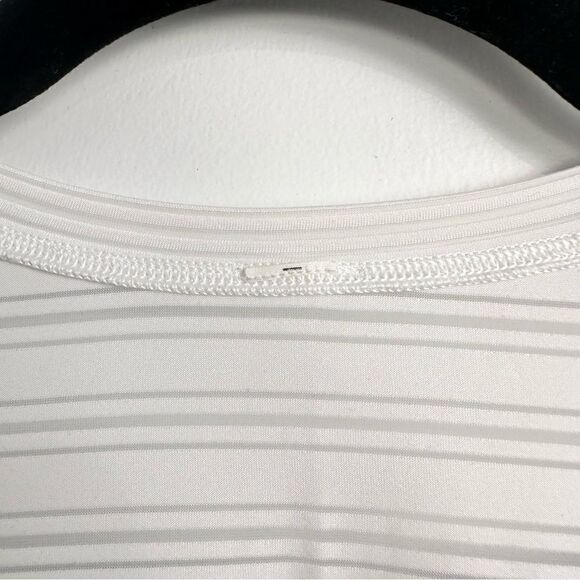 Lululemon Tie Your Practice Long Sleeve Top In White - Picture 11 of 13